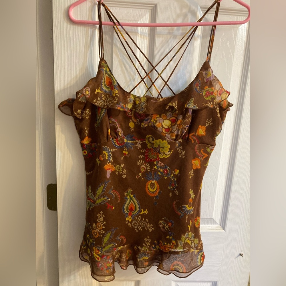 PARALLEL floral camisole